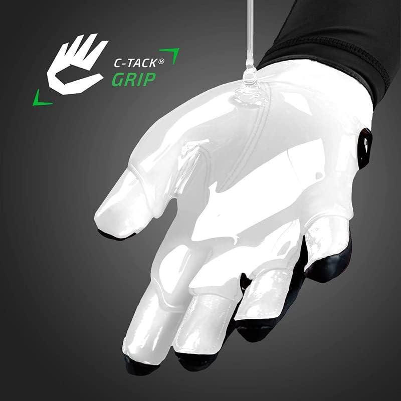 Cutters Cutters Gamer Padded Football Glove. All Purpose Players, Receivers, Lineman. Extra Grip.
