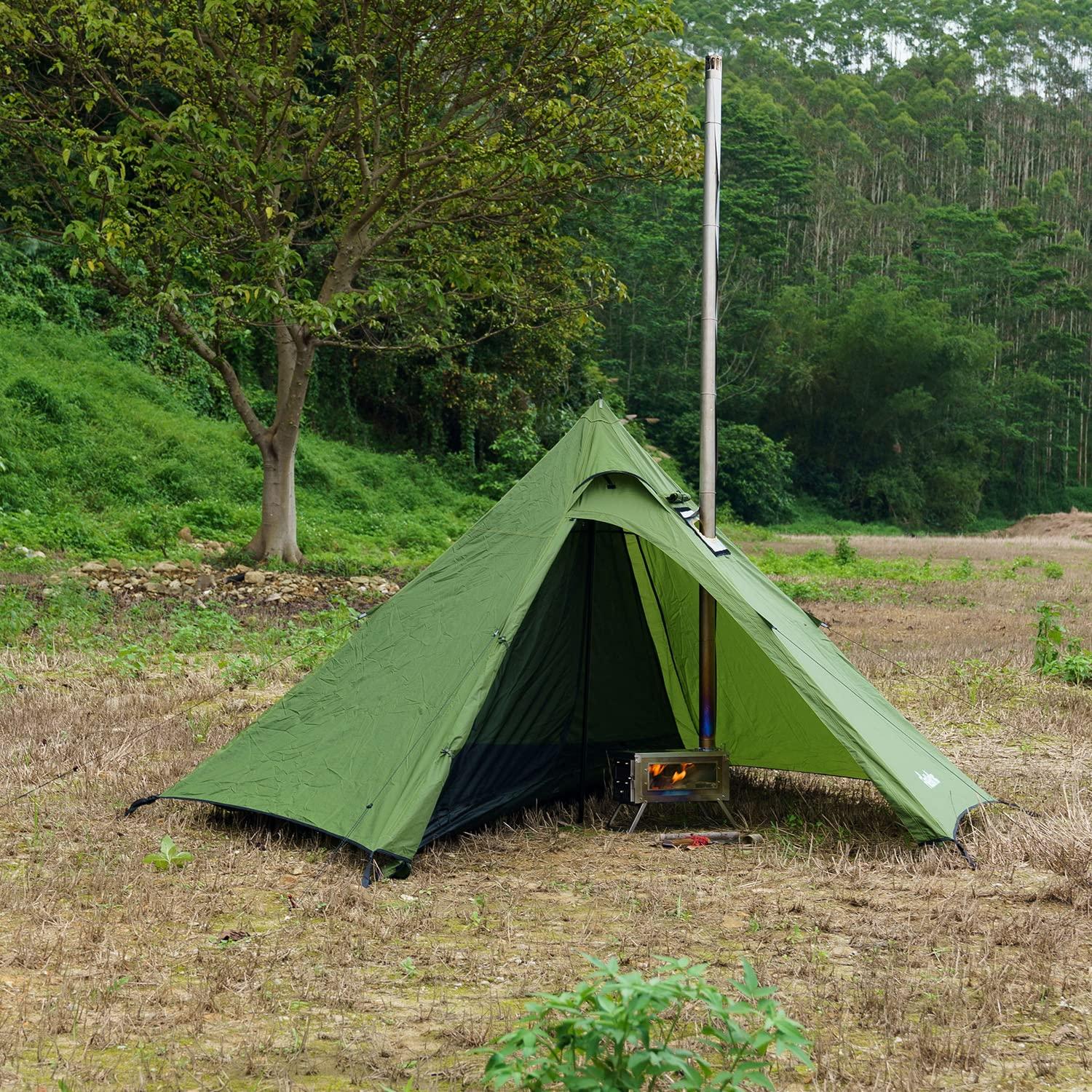 FIREHIKING FIREHIKING Hot Tent with Titanium Stove for 1-2 Person