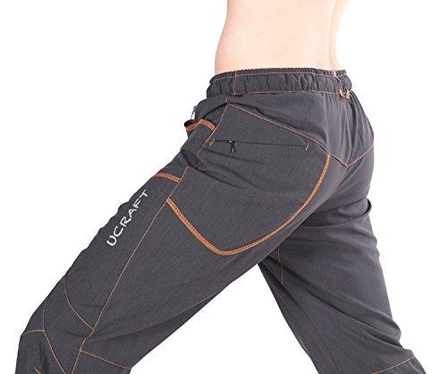 Ucraft Ucraft \"Xlite Rock Climbing, Bouldering and Yoga Knickers. Lightweight, Stretching, Breathable (412-S-Graphite)