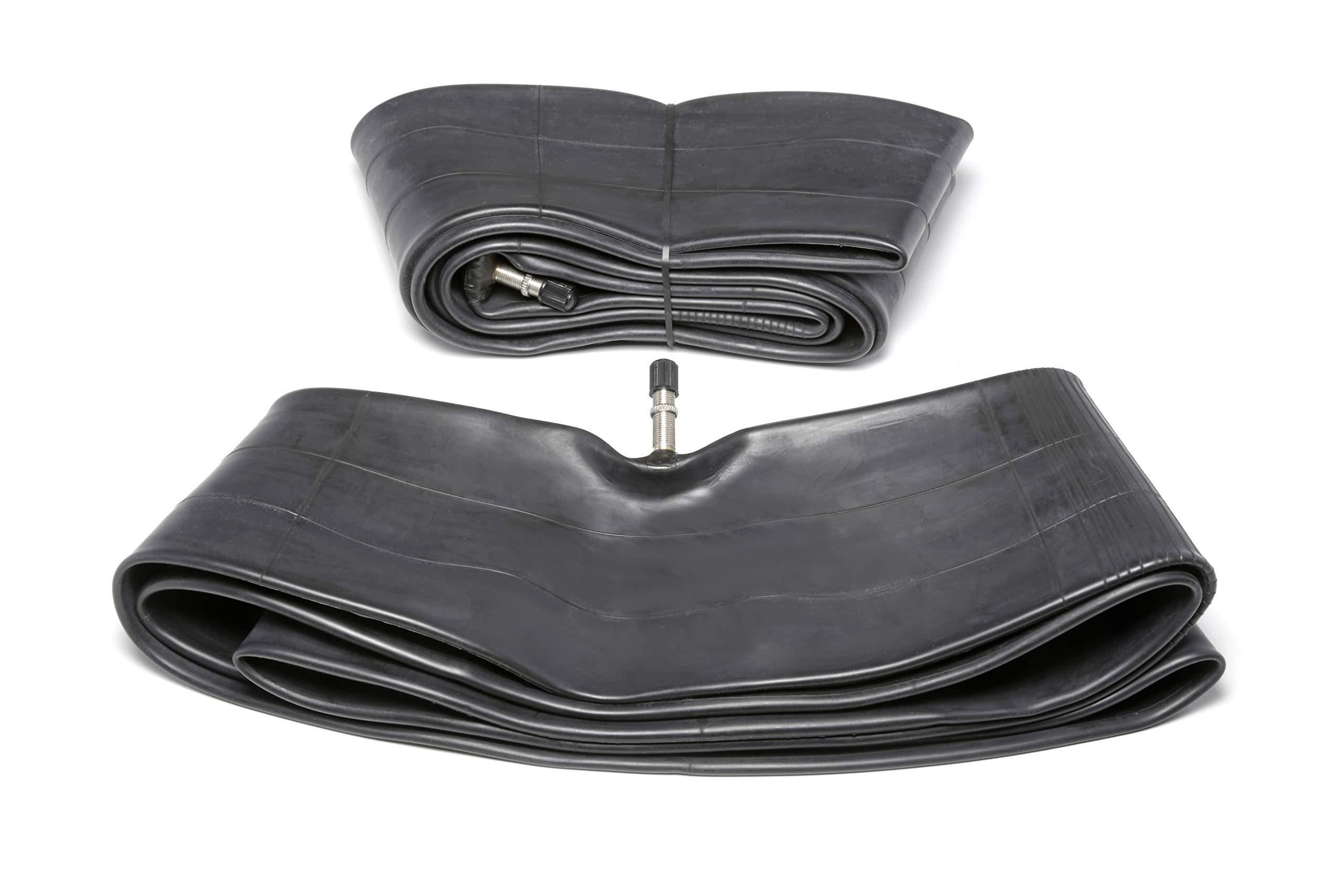 VeloTubes VeloTubes 26 x 4.0 33mm Schrader (Auto) Valve, Durable Butyl Rubber Fat Bike Inner Tube, Bicycle Inner Tube for Bike Tire (Pack of 2)