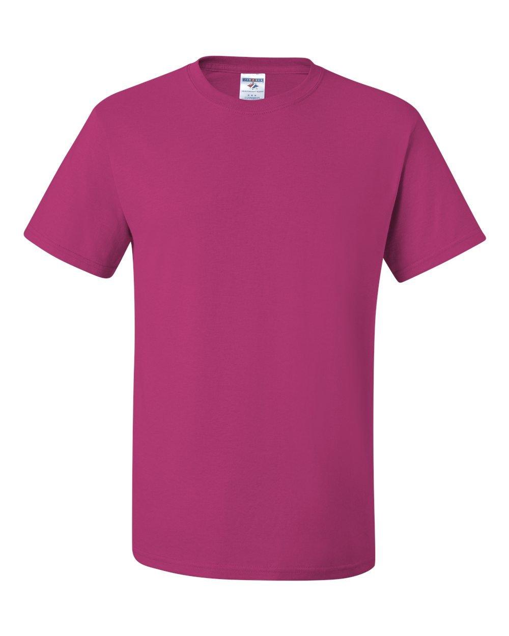 Jerzees Jerzees Mens DRI-POWER Active Short Sleeve Crew T-Shirt, JZ29MR, 4X, Cyber Pink