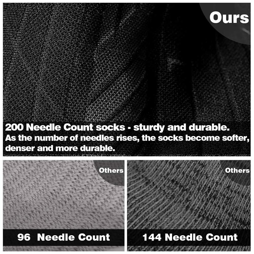 Hylaea Hylaea Mens Sports Socks, Running Socks Women No Show No Blister, Moisture Wicking Coolmax Breathable socks for Athletic Workout Walking Golf Black Medium