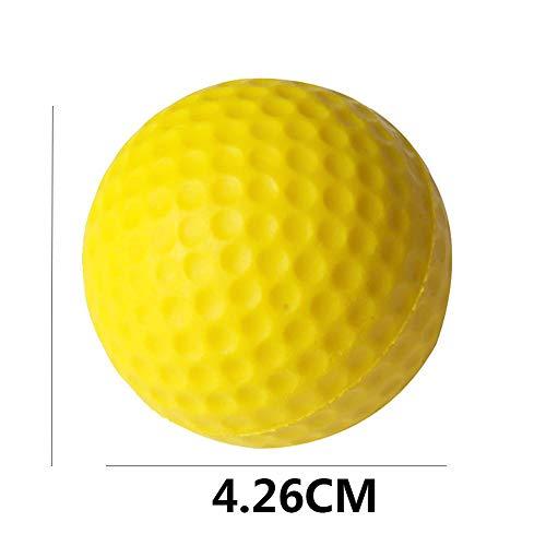 Dsmile Dsmile Practice Golf Balls, Foam, 36 Count, Yellow