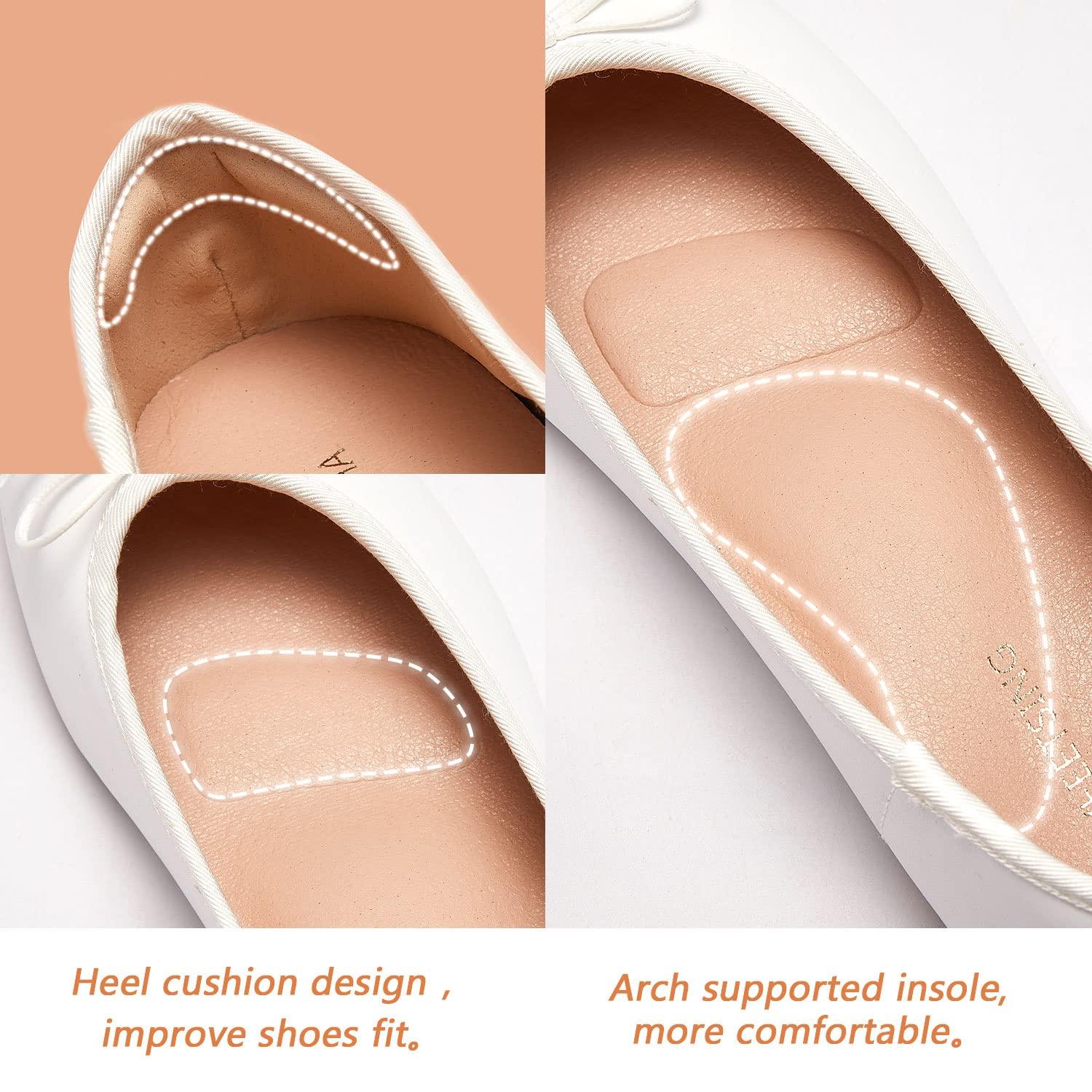 AFEETSING AFEETSING Women's Round Toe Ballet Flats Comfortable Bow Dressy Flats Shoes for Women (A-White, Numeric_8)