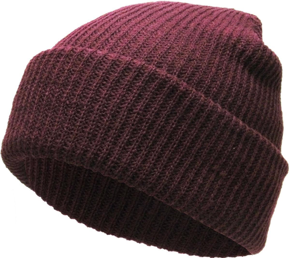 KBETHOS KBW-12 BUR Comfortable Soft Slouchy Beanie Collection Winter Ski Baggy Hat Unisex Various Styles