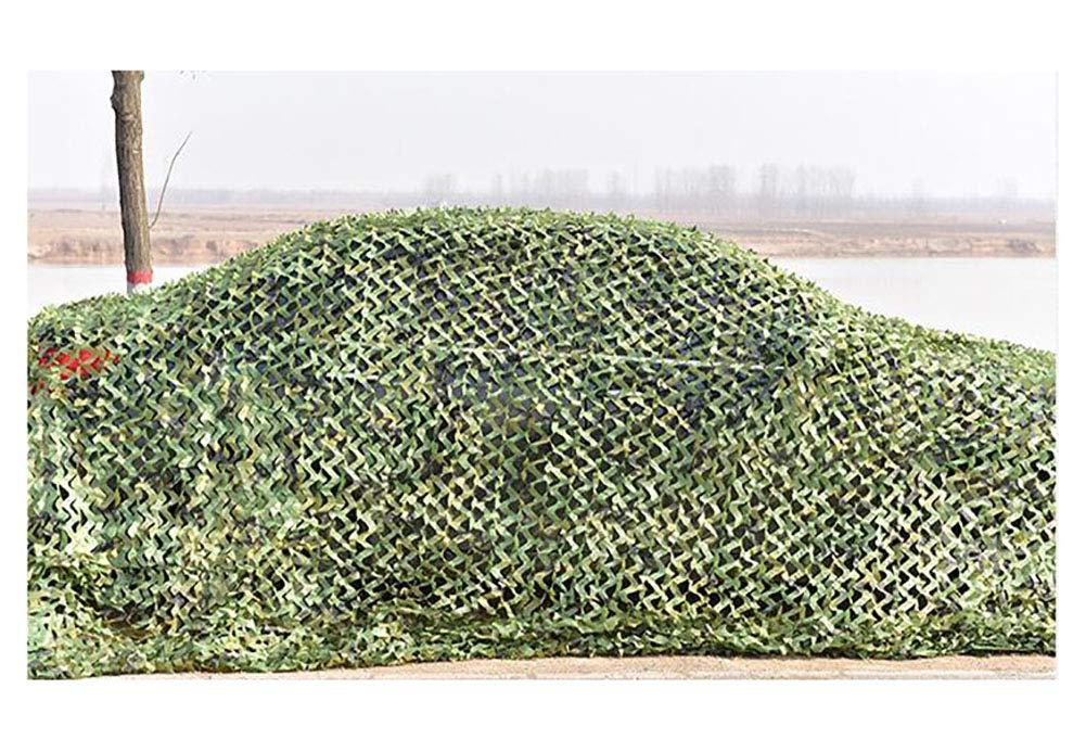 bandezid bandezid Camo Netting Woodland Camouflage Netting Army Camo Net Bulk Roll Camouflage Net Camouflage Tarpaulin for Camping Military Hunting Shooting Sunscreen Nets-Camouflage net 4x6m(13x20ft)