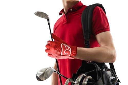 Dongsan Sports Wing Golf Gloves INCONTRO - 7Colours, Microfiber, Slim Fit, All Weather, Washable, Touch Screen Compatibility, and Water Resistent. Left Hand for Men/Women. (Green, Medium (21))