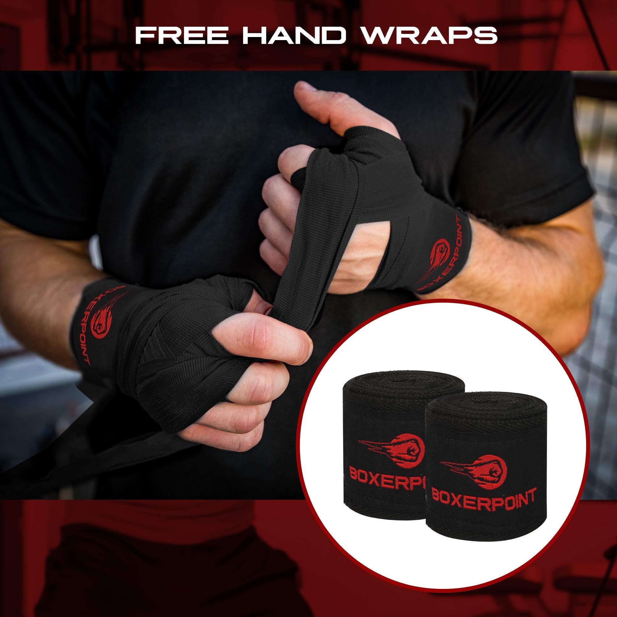 BOXERPOINT Boxerpoint Boxing Reflex Ball Boxing Ball Headband Boxing Game for Adults & Kids Hand Eye Coordination Training Boxing Equipment & MMA (Adults)