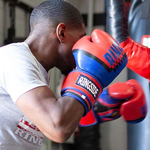 Ringside Ringside Omega Sparring Boxing Gloves, 16oz, Silver/Yellow