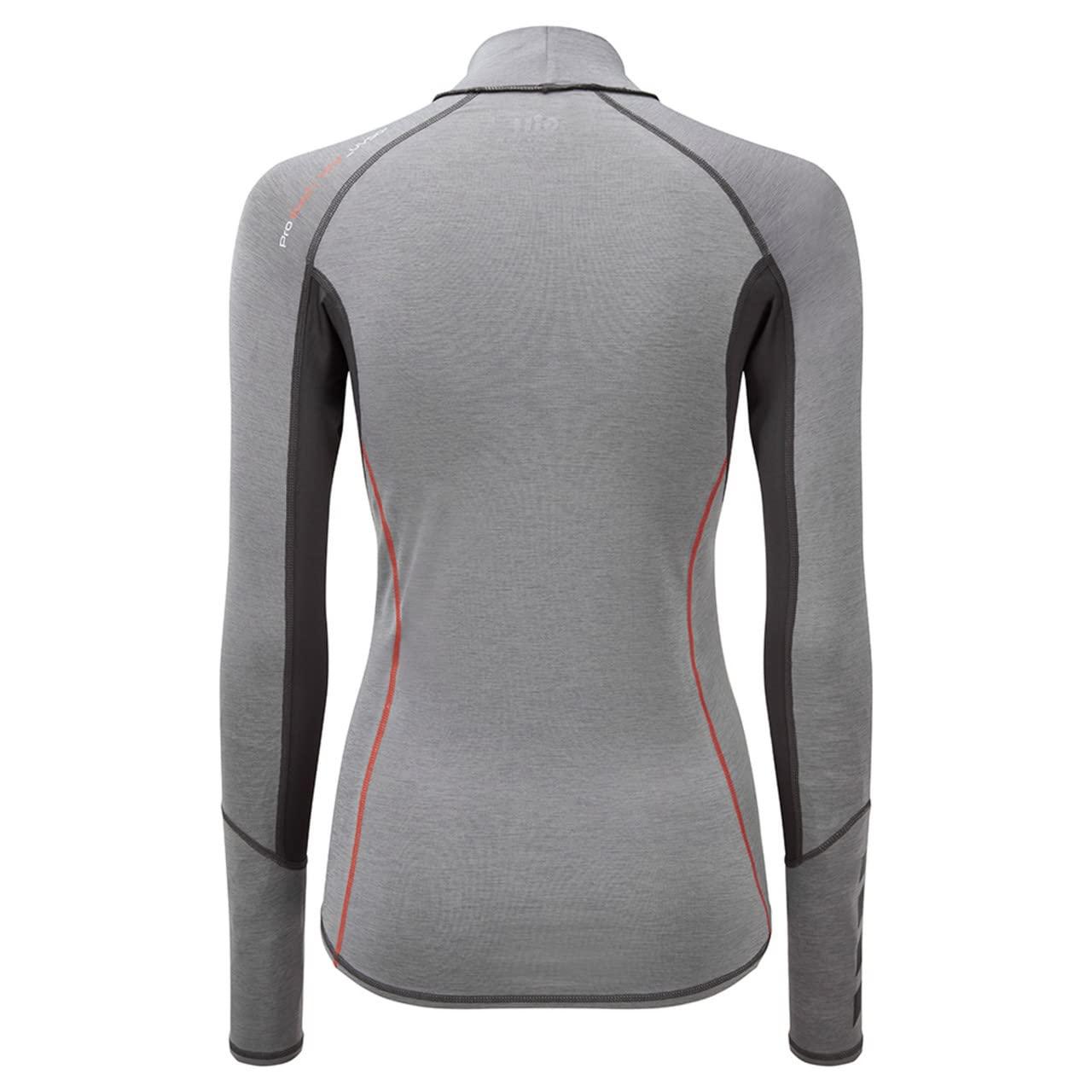 Gill Gill Womens Long Sleeve Eco Pro Sustainable Rash Guard Vest 50+ UV Sun Protection Water Sports Surfing Paddle Board Kayaking