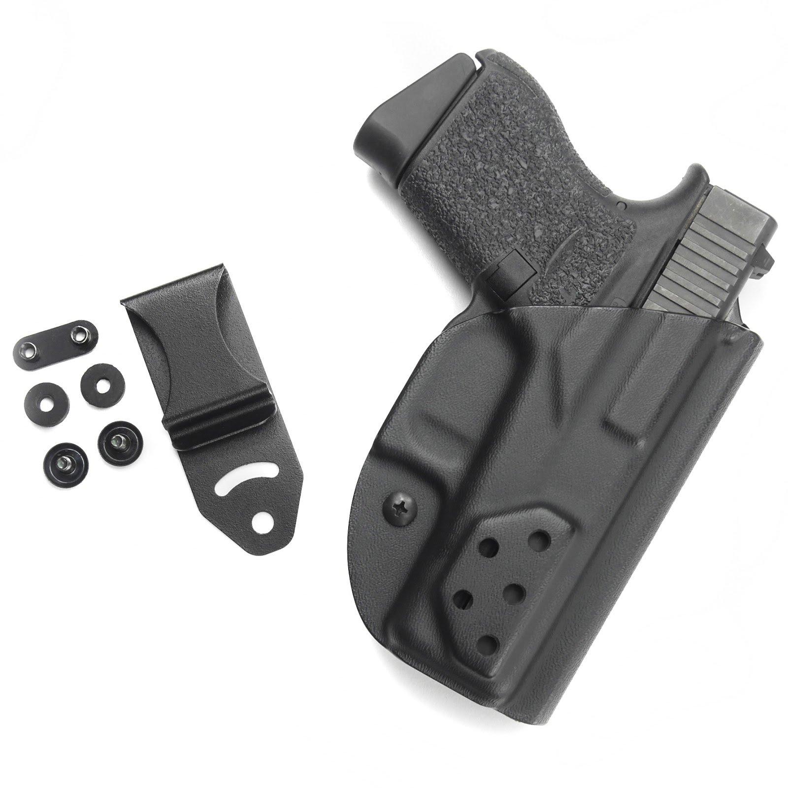 Vedder Holsters Vedder Holsters LightTuck IWB Kydex Gun Holster Compatible with Glock Models (Left Hand Draw, Glock 47 MOS)