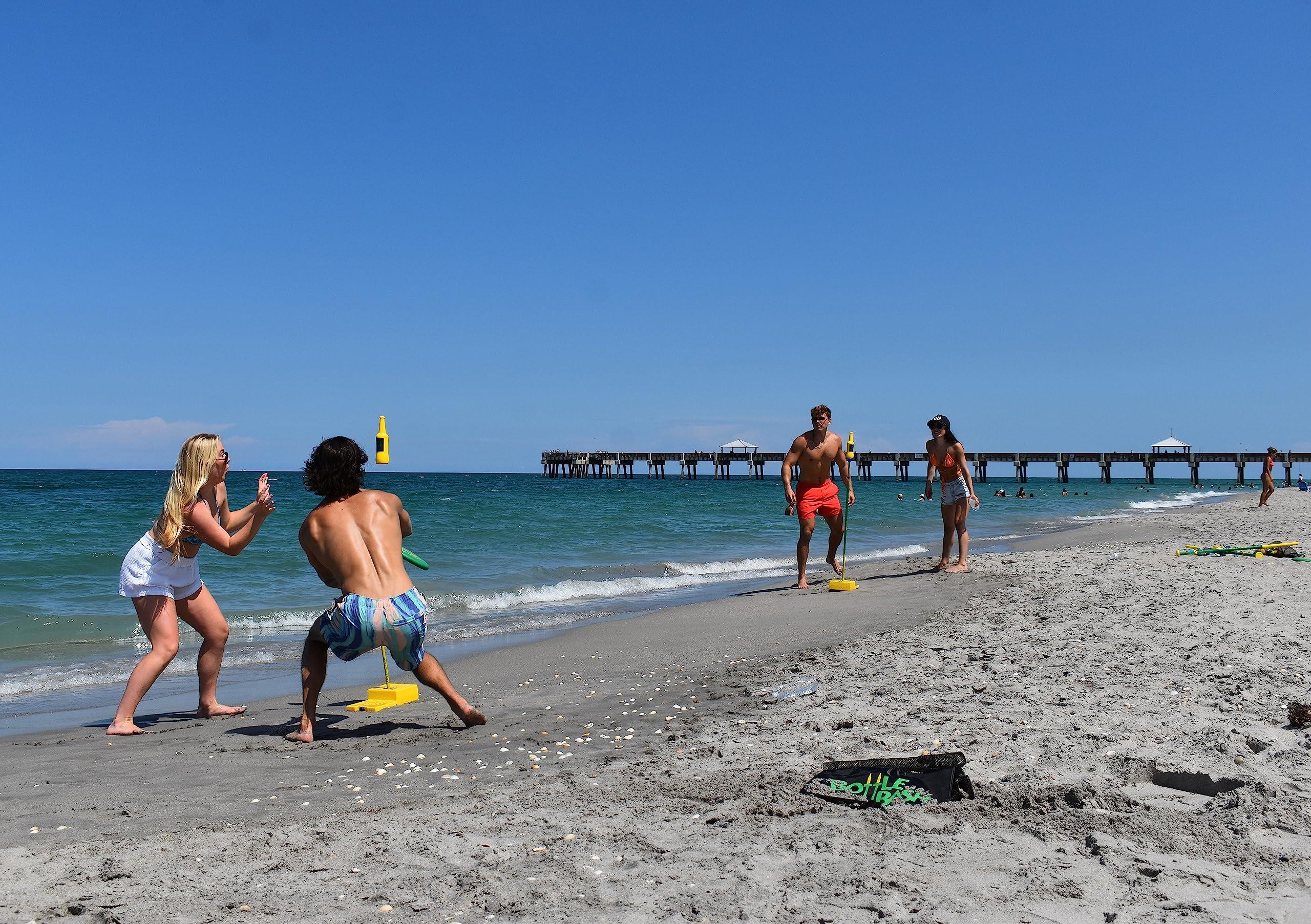 Poleish Sports Poleish Sports Bottle Bash Multi Surface Bases for use with All Bottle Bash Game Sets, Including Rookie (Pair)