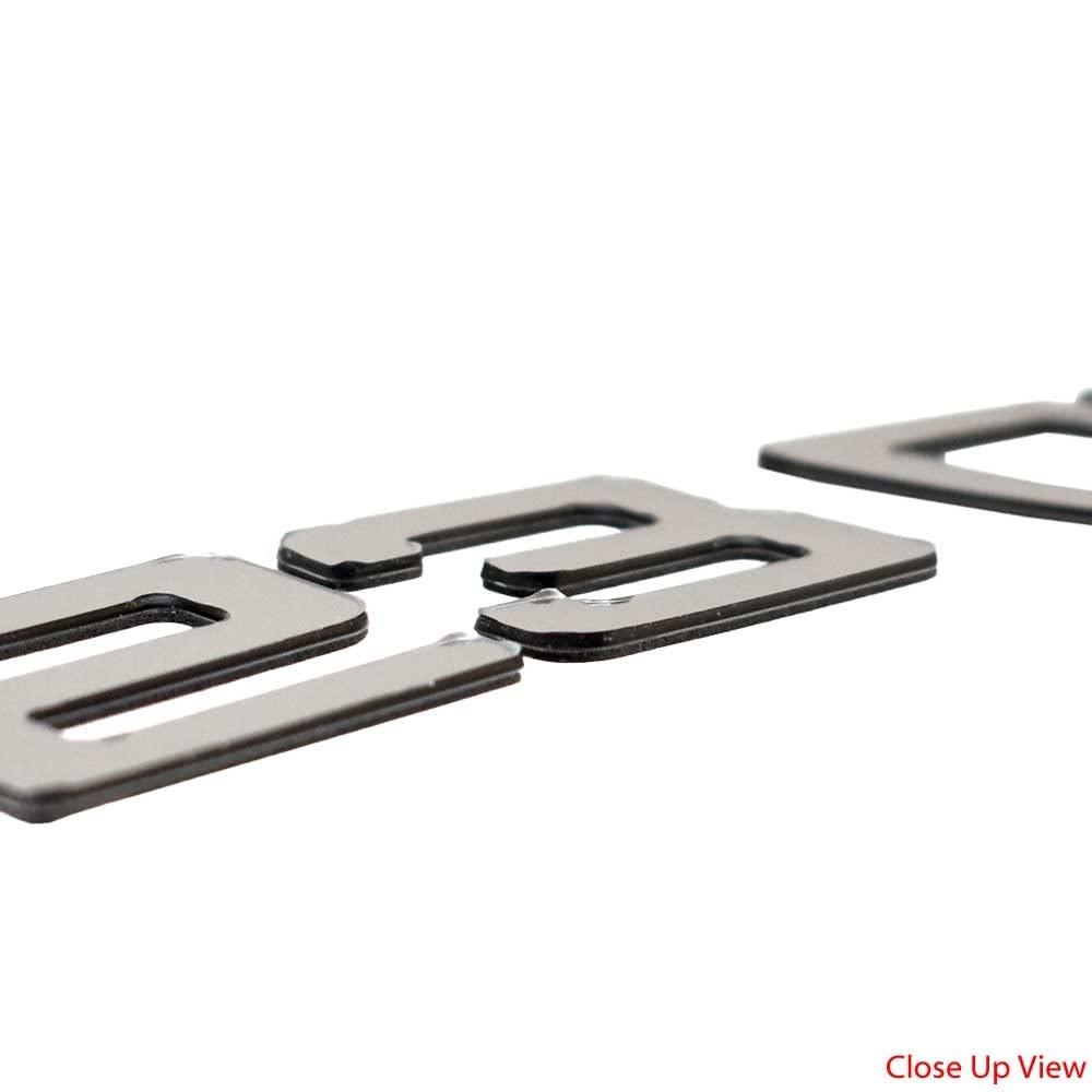 Unavailable Rinker Boat Raised Decal 2190186 | 23 QX Silver 10 x 2 3/8 Inch