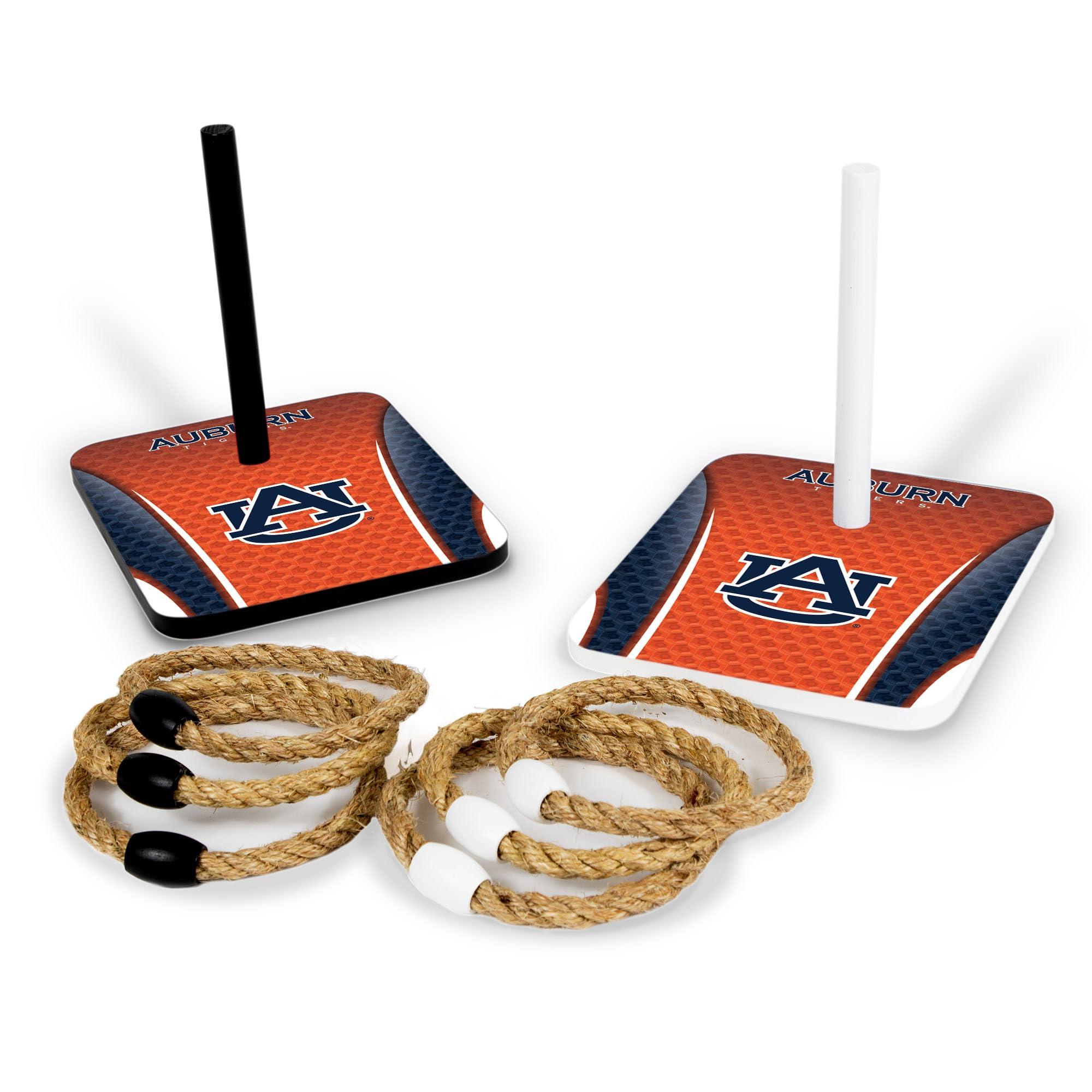 Wild Sports Wild Sports College Quoits Set with Direct Print HD Team Graphics Tailgate Ring Toss Game Great Gift for Any NCAA Fan! Ring Toss Family Outdoor Games for The Beach, BBQ, or Tailgate Party