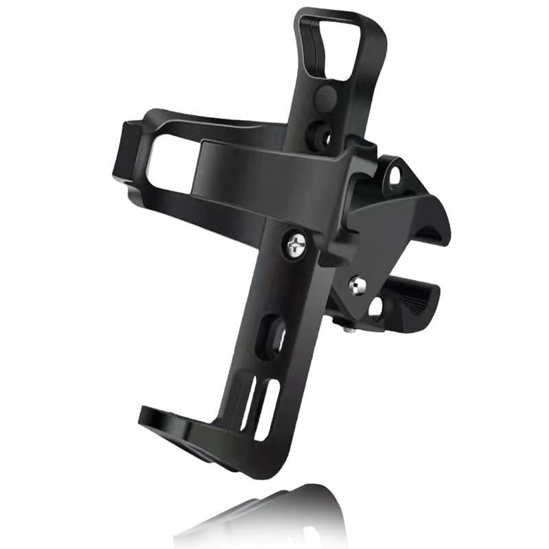 GYL GYL Bike Water Bottle Holders, 360 Degrees Rotation Water Bottle Holder for Bike Trolleys, Walkers and Bikes, Anti-Slip Fast Dismounting Accessories Cup Drink Holder Red 1 Pcs