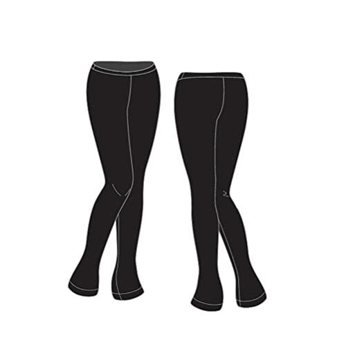 ChloeNoel ChloeNoel P83 - Polar Fleece Figure Skating Pants by Polartec Black Child Small