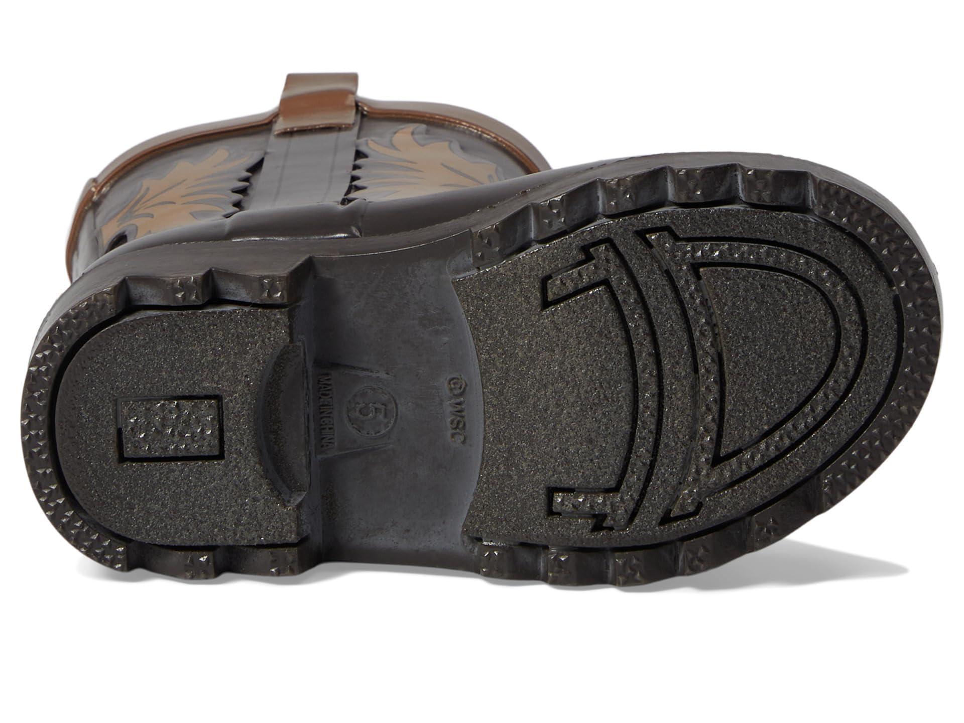 Western Chief Western Chief Kids Western Cowboy Rain Boot, Brown, 1