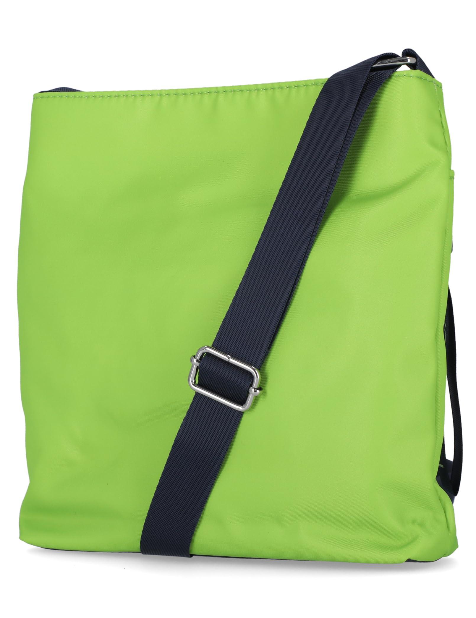 Nautica Nautica Diver Nylon Small Women's Crossbody Bag Purse with Adjustable Shoulder Strap, Lime