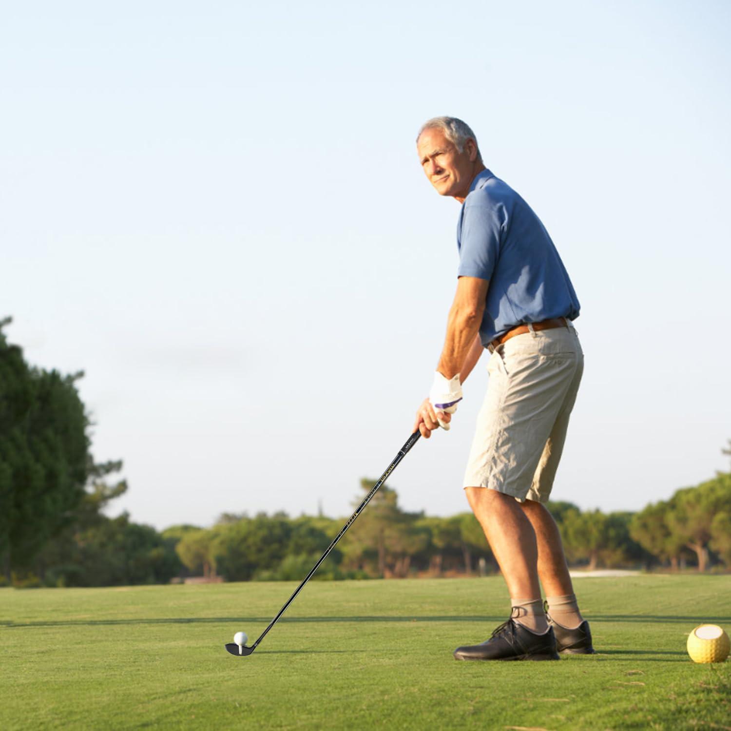 MAZEL MAZEL Rescue Hybrid Golf Clubs for Men - 3,4,5 Hybrid for Right Handed Golfers,Regular/Stiff Flex Graphite Shafts (Graphite(Black,Z35 II), 5 Hybrid, Regular, Right)