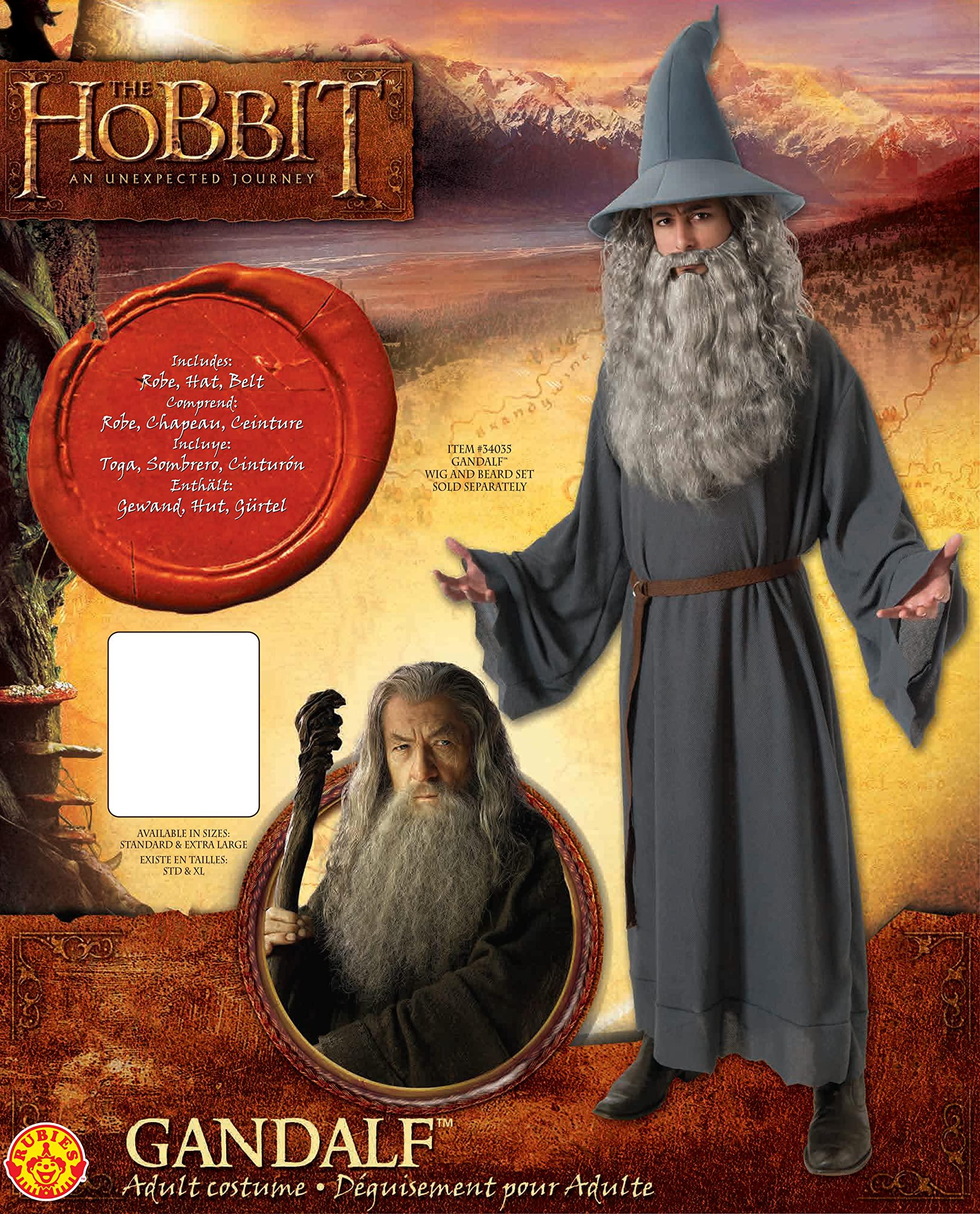 Rubies Lord Of The Rings: Gandalf Costume for Adults by Rubies, Men's XL