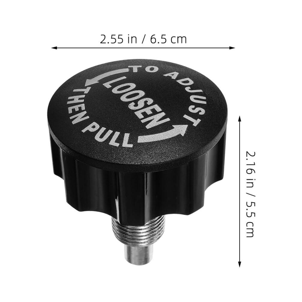 Toddmomy Toddmomy Fitness Equipment Accessory Exercise Bike Height Adjustment Pin Replacement Knob Screw Sturdy Plastic