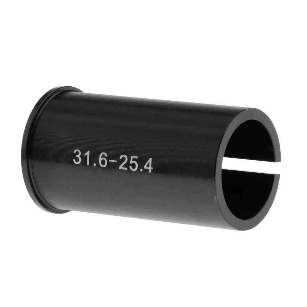 Almencla Almencla Seatpost Adapter Shim Seat Post Tube Adapter Size Convert Bushing, 25.4 to 31.6
