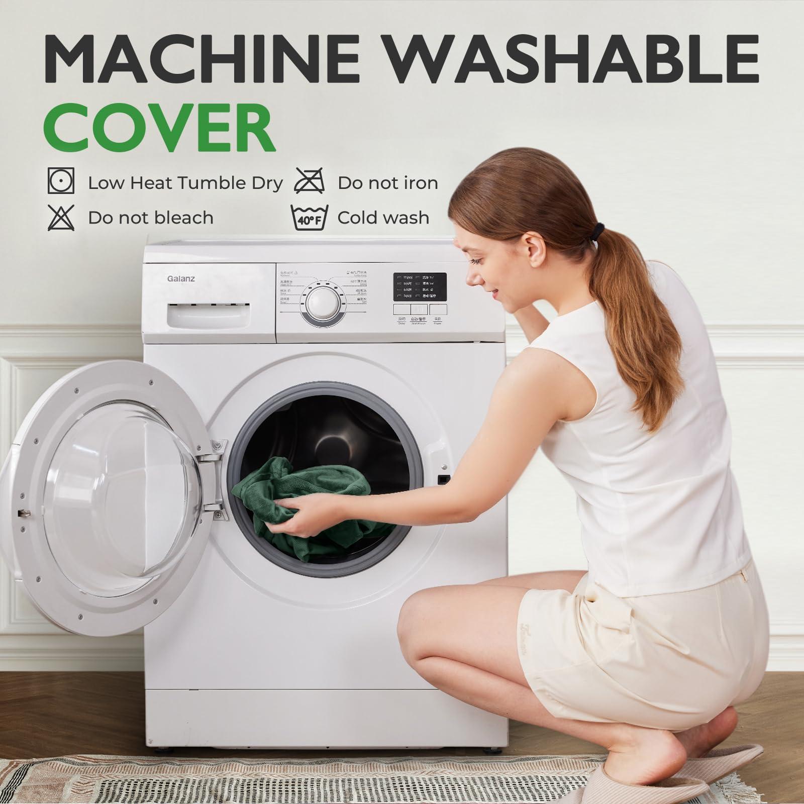 Kingfun Kingfun 3 Inch CertiPUR-US Memory Foam Camping Mattress, Waterproof Roll up Sleeping Pad for Adults, Comfortable Thick Floor Sleeping Mats for Car Truck Tent with Removable Travel Bag,Green