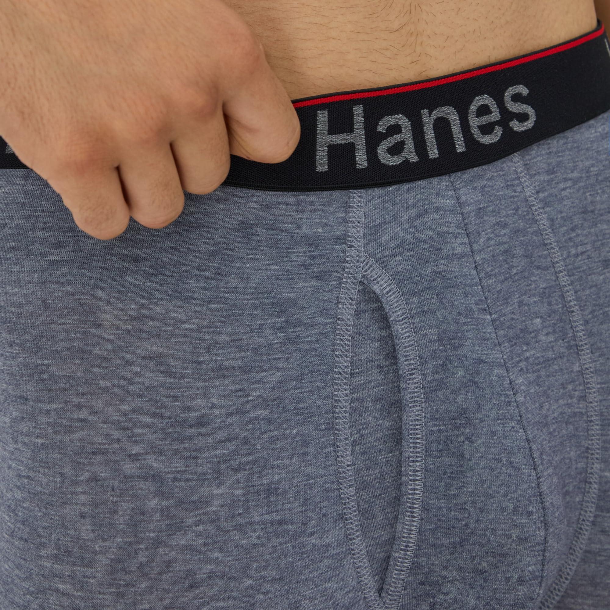 Hanes Hanes Total Support Pouch Men's Boxer Briefs Pack, Anti-Chafing, Moisture-Wicking Underwear, Odor Control (Reg or Long Leg)