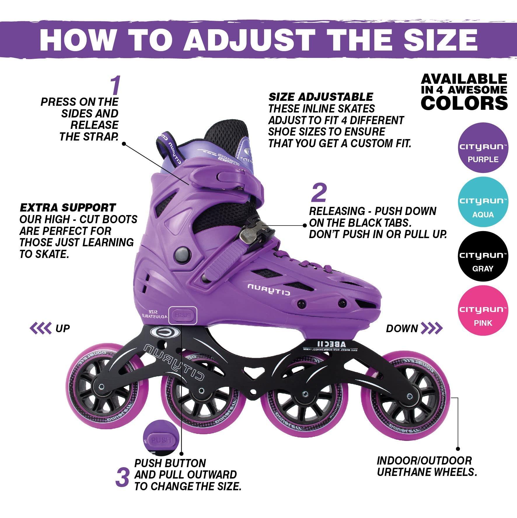 CITYRUN Cityrun Adjustable Inline Skates