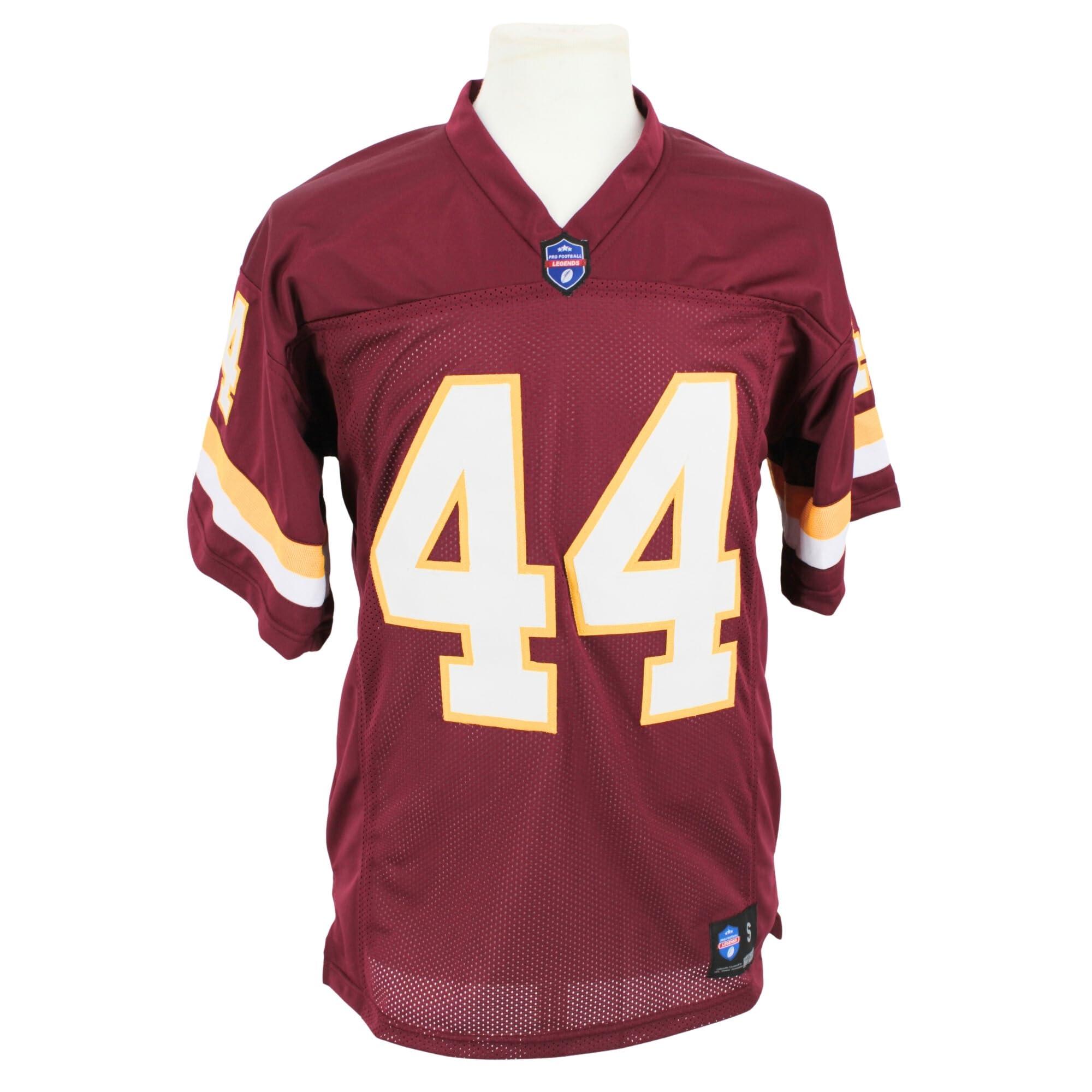 TIMELESS AUTHENTIC John Riggins Jersey Burgundy Washington | Unisex Adult Sizes S-5XL Unsigned Custom Sewn Stitched (M)