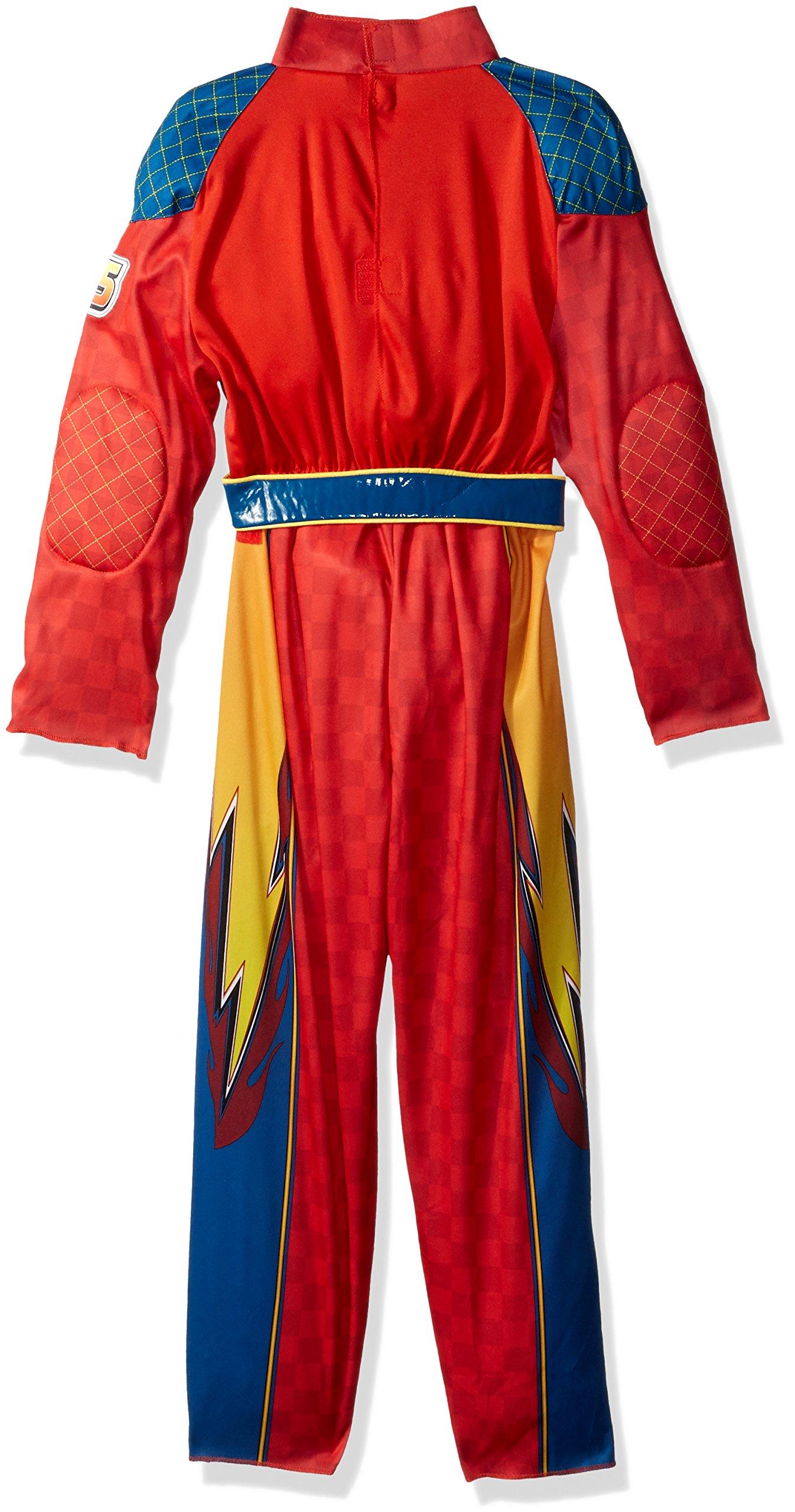 Disguise Cars 3 Lightning Mcqueen Classic Toddler Costume, Red, Large (4-6)