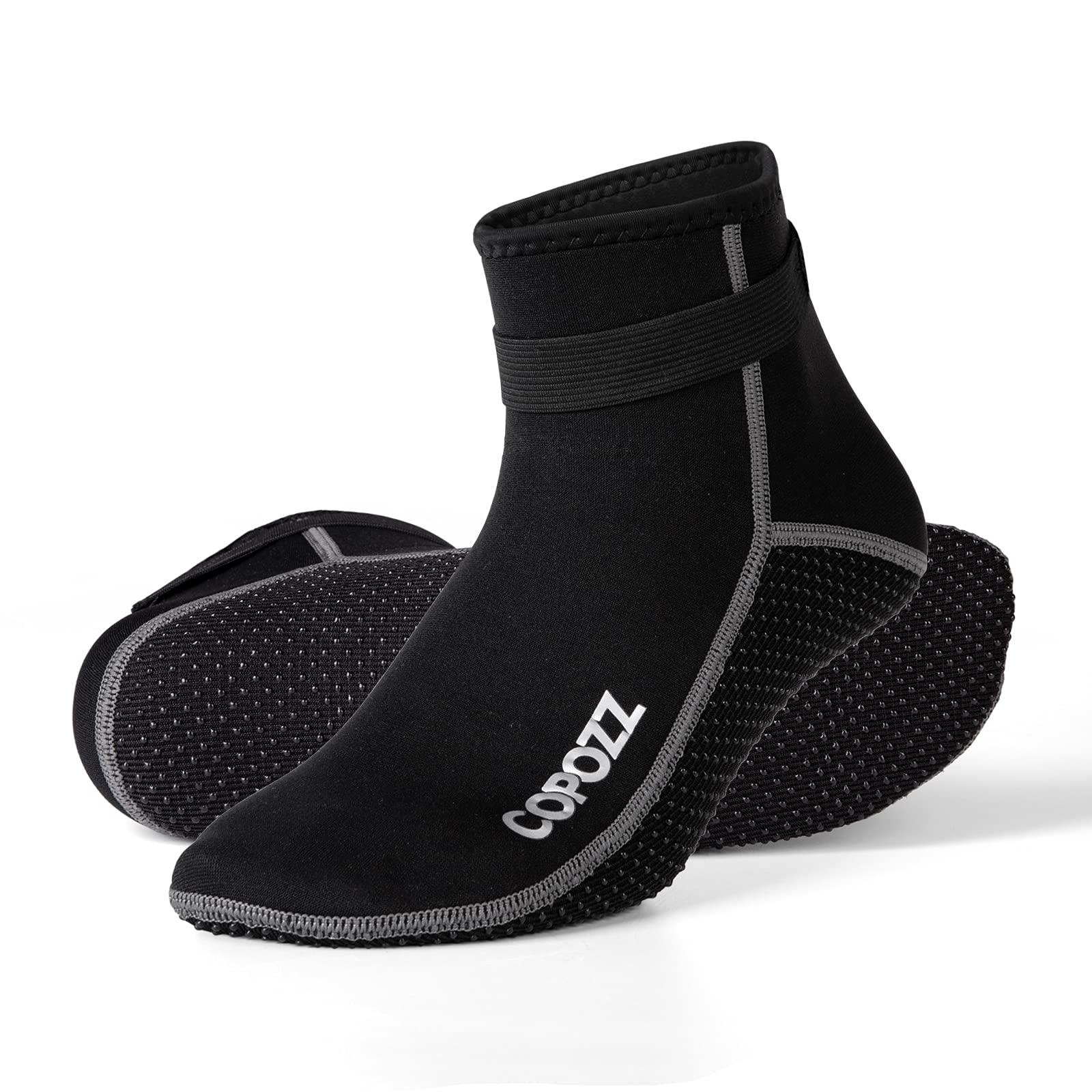 COPOZZ COPOZZ Diving Socks 3mm Neoprene Beach Water Socks-Anti Slip for Snorkel Swim Youth Men Women