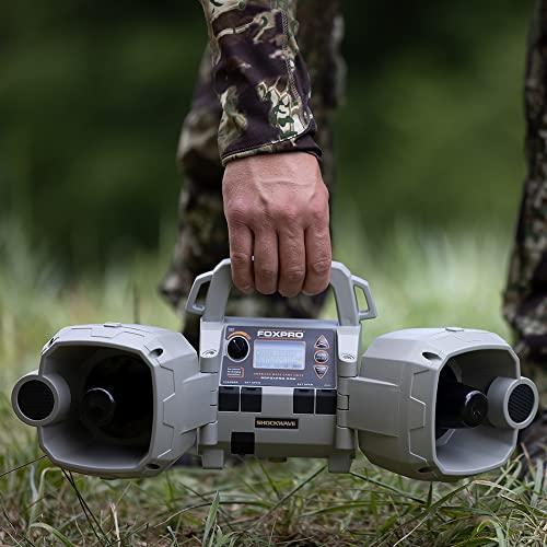 FOXPRO FOXPRO Shockwave American Made Electronic Predator Call Remote Operated and Programmable Coyote, Fox, Crow, Hog Call for Hunting