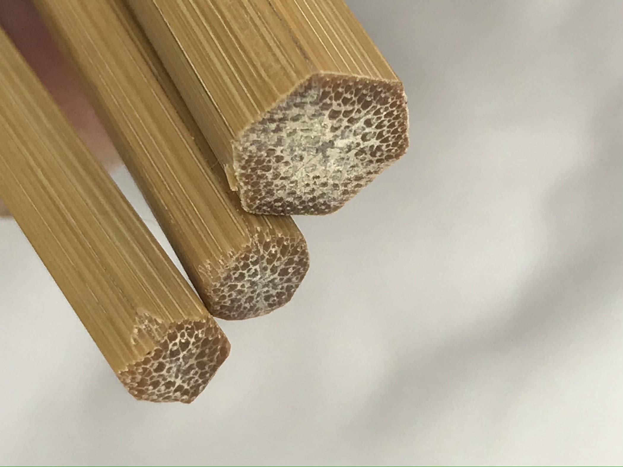zhu zhu Hand planing Bamboo Fly Rod Blank (Normal, 6\'6\" #2/3)