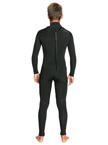 Quiksilver Quiksilver Boys 4/3 Sessions Back Zip Wetsuit - Black | 8
