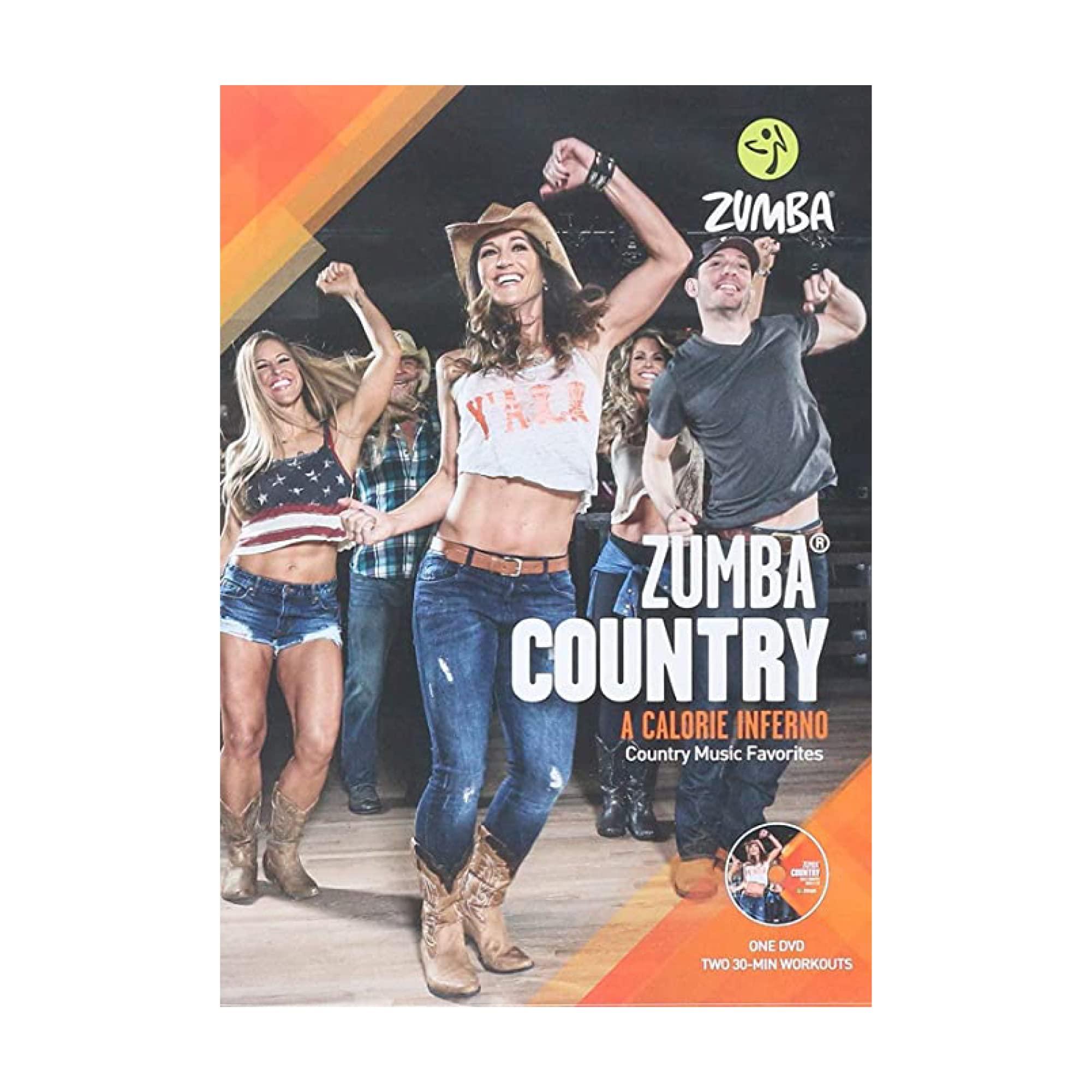 ZUMBA Zumba Country Dance-Fitness Workout DVD, Experienced and Beginner Dance Workout