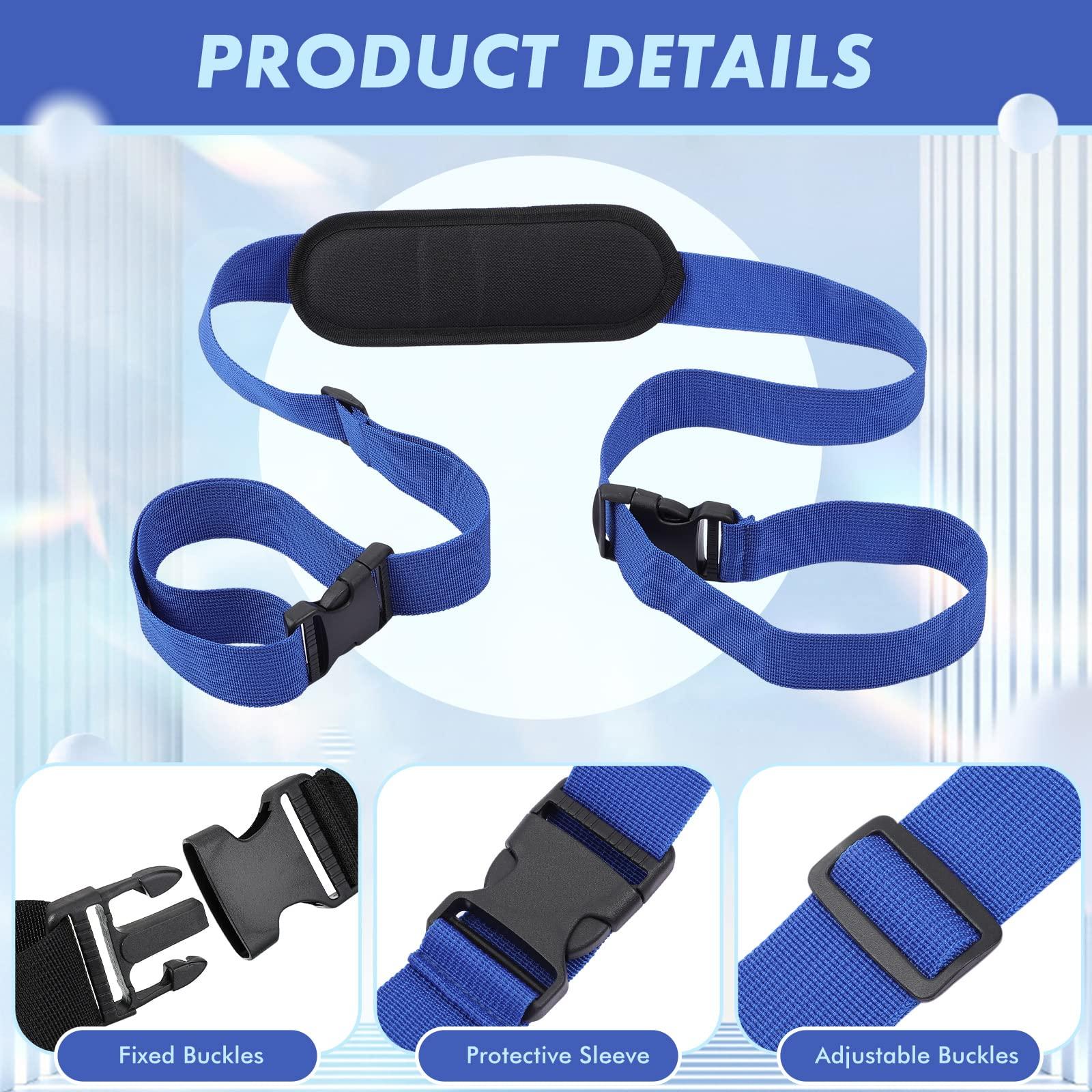 Sanwuta Sanwuta 5 Pcs Carry Strap for Beach Folding Chair, Adjustable Shoulder Carrying Beach Chair Straps for Umbrella Bikes Picnics(Vintage Color)