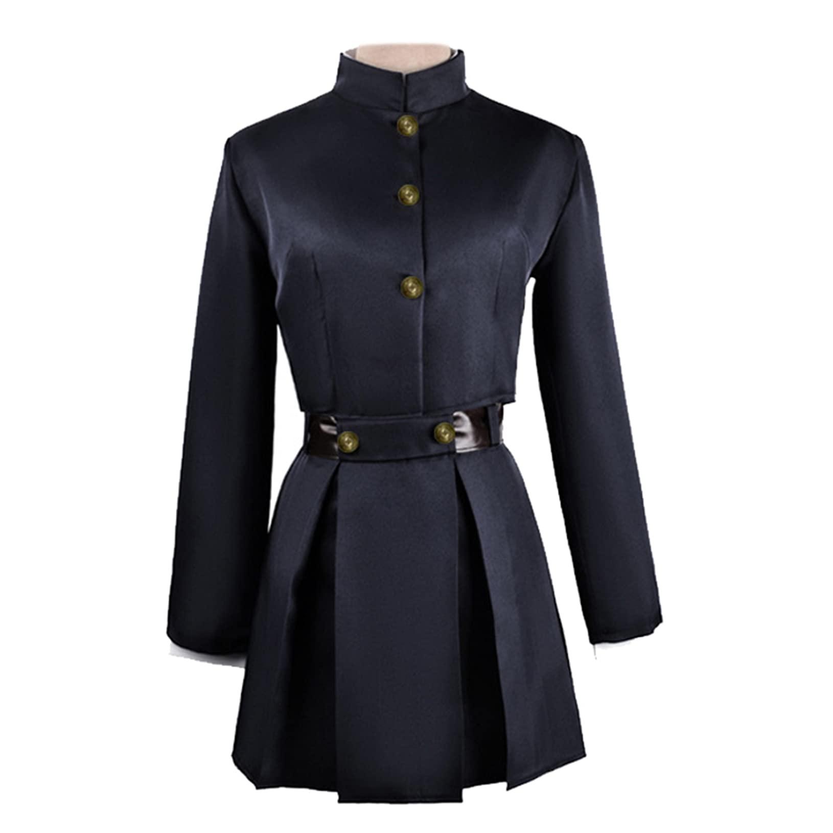ACSUSS ACSUSS Womens Anime Yuji Itadori Megumi Fushiguro Ryomen Sukuna Kimono Uniform Cosplay Costume Black XX-Large