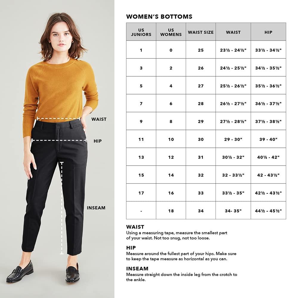 DOCKERS Dockers Women's Slim Fit Weekend Chino Pants, Pembroke, 26