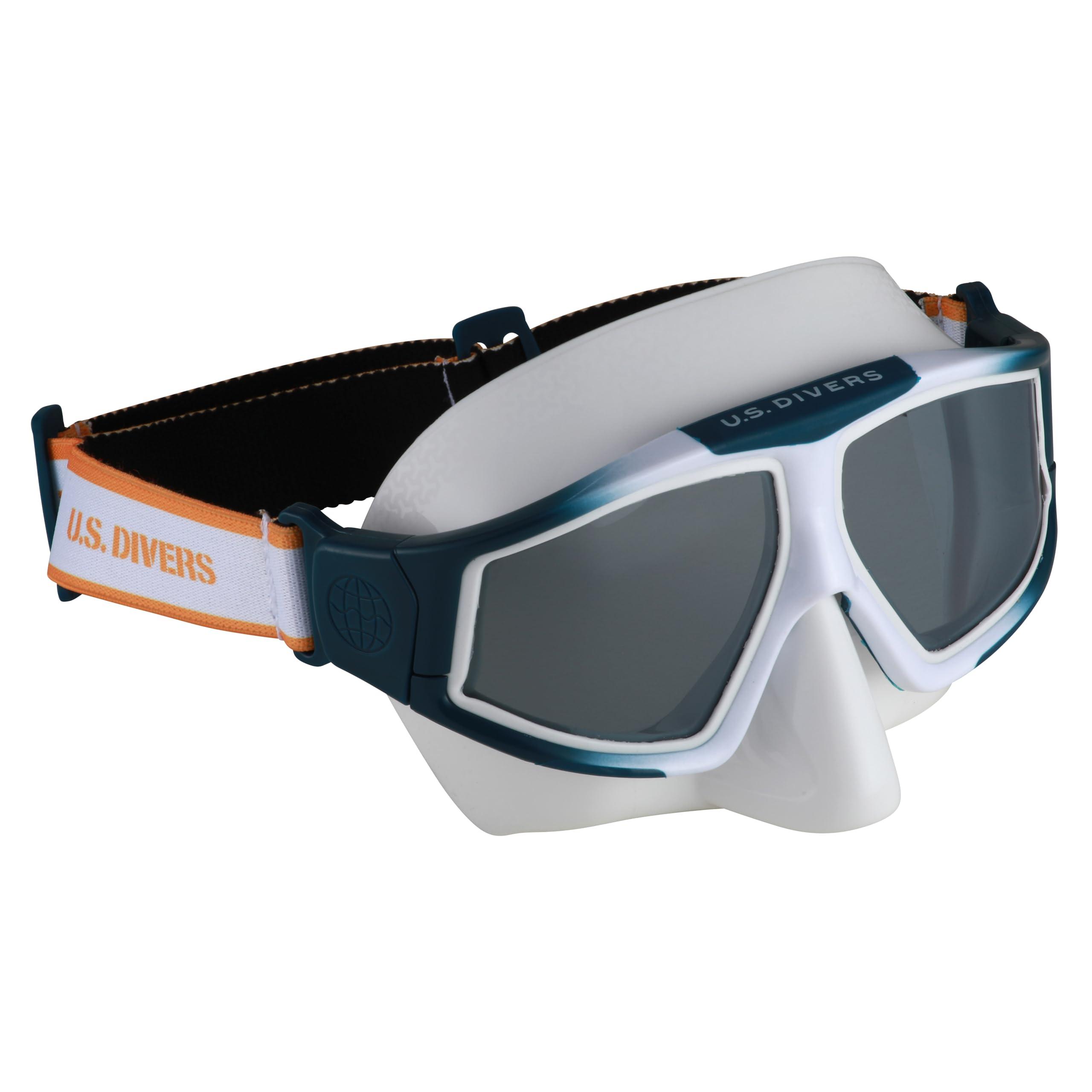U.S. Divers U.S. Divers US Divers Avila/Mantis Adult Snorkel Set Navy/Orange L/XL