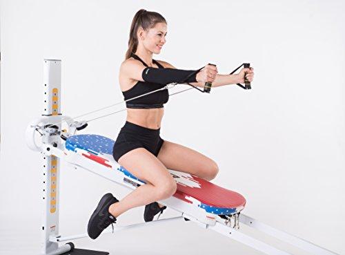 GR8FLEX GR8FLEX High Performance Gym - Patriotic XL Model with Total Over 100 Workout Exercises