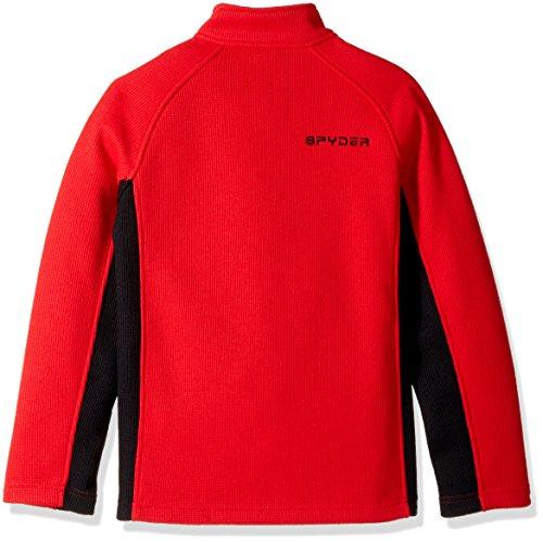 Spyder Spyder Boy's Constant Full Zip Stryke Jacket, Red/Black, X-Large