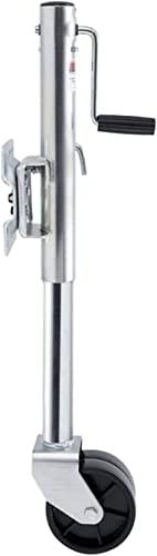 OUSIKA OUSIKA, Heavy Duty Folding 6 Inch Double Wheel,1500lbs Swivel Heavy-Duty Boat,12 Inch Lift Trailer Accessories Guide Wheel,for RV Parking Support