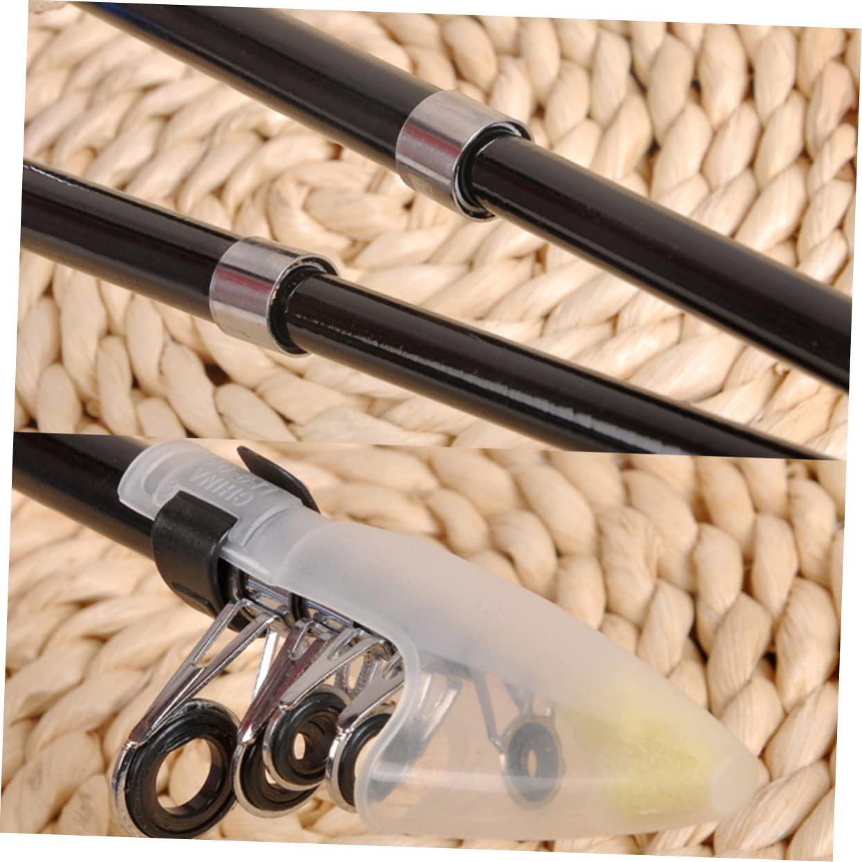 GANAZONO GANAZONO Short Fishing Rod 1.4m Retractable Sea Pole Fishing Kit Strong Guide Ring and Easy-Clean Design
