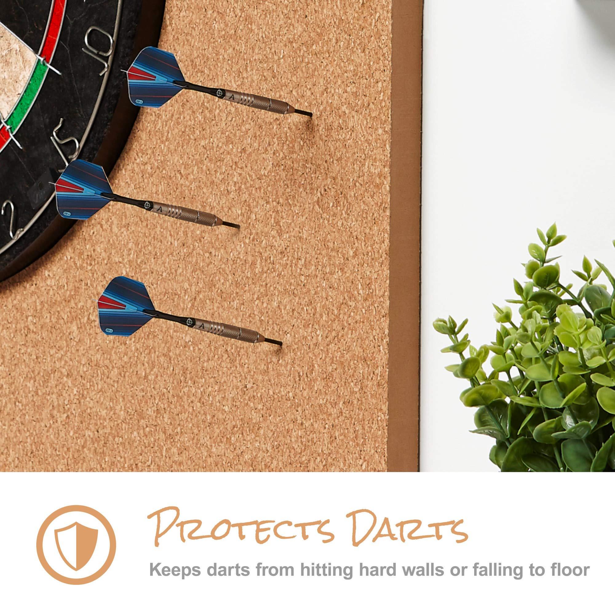 Viper Viper by GLD Products Wall Defender III Dartboard Surround Cork, Tan