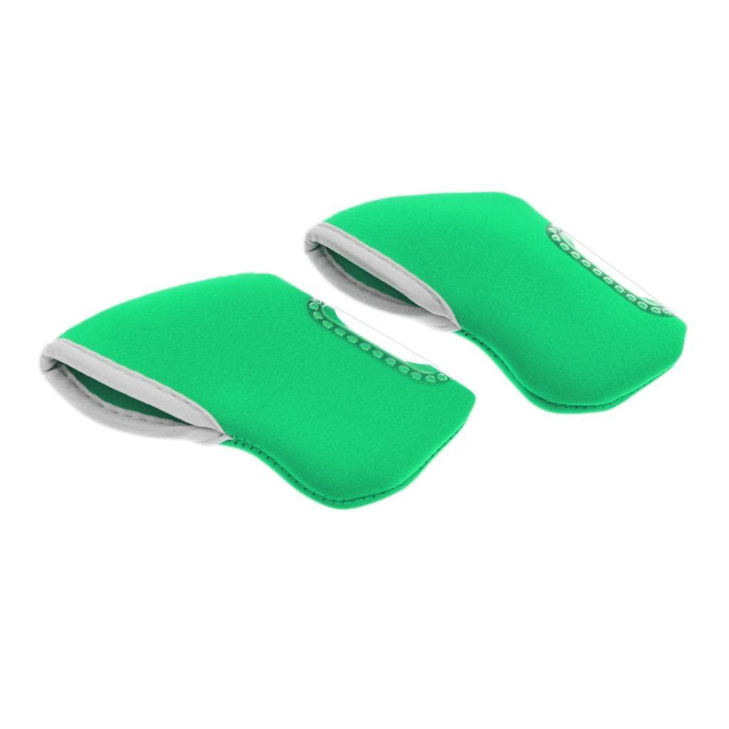 pistro pistro 10 Pieces/Set Universal Neoprene Golf Club Iron Head Cover Case Wedge Sock - Green