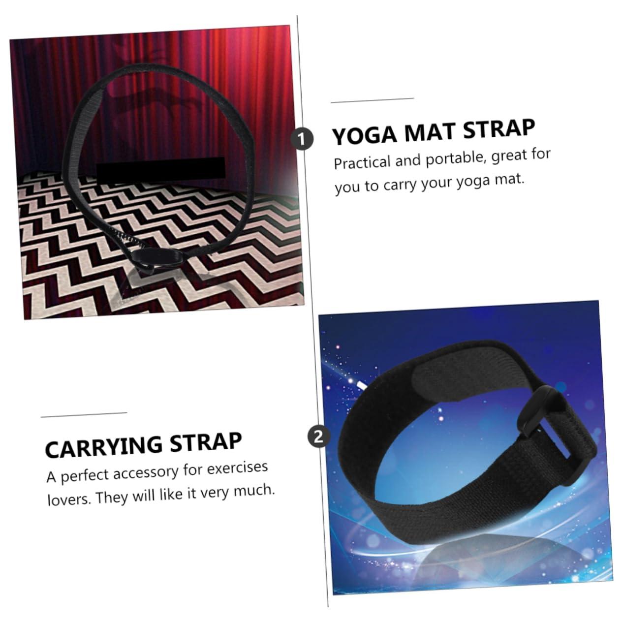 SUPVOX SUPVOX 24pcs Yoga Mat Sling Strap for Easy Carrying and Storage Practical Mat Holder for Yoga Enthusiasts