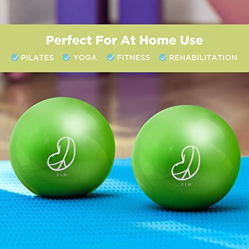Bean Products Bean Products Soft Weighted Balls - 2lbs Lime (2 Pack)