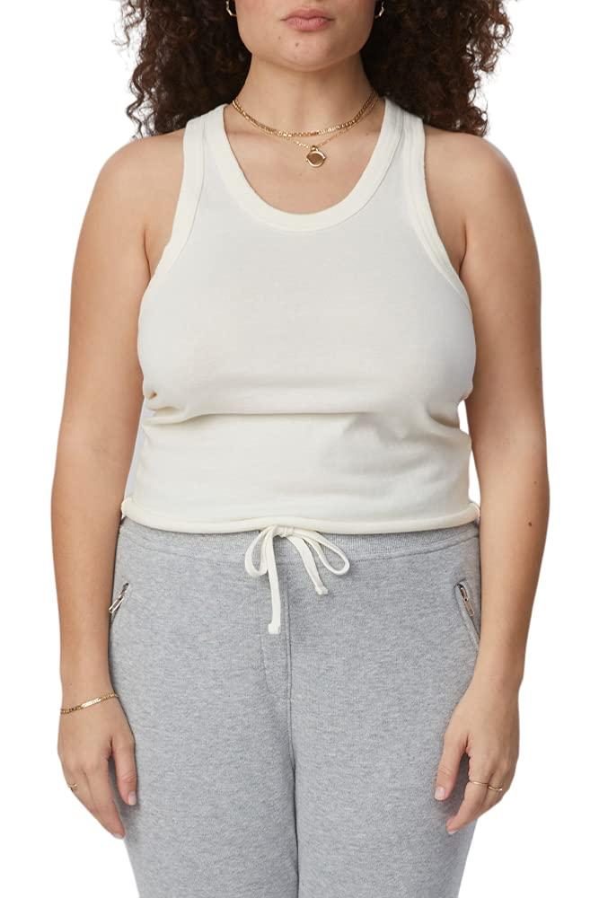 Bandier Bandier x Sincerely Jules_The Willow Scoop Neck Tank Cream-S