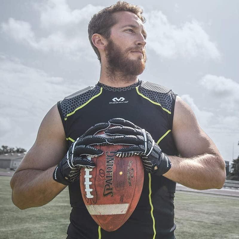 Cutters Cutters Gamer Padded Football Glove. All Purpose Players, Receivers, Lineman. Extra Grip.